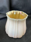 Antique Carder Era Steuben Glass Gold Aurene Lamp Shade #1869 ROCKWELL Sticker