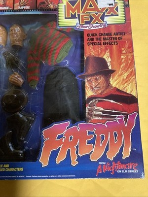 Freddy Krueger Action Figure MIB 1989 Matchbox from Nightmare on