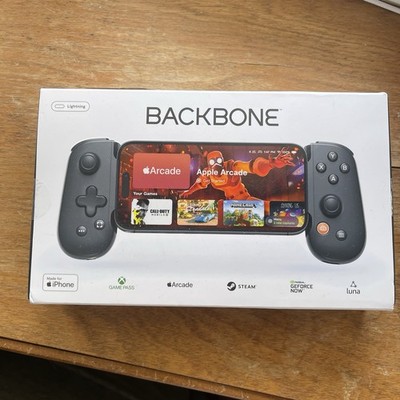 Backbone One 2nd Gen Black Edition Lightning Mobile Controller for iPhone S1