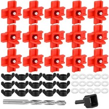 Chicken Water Nipples, 15 Pcs Horizontal Poultry Automatic Waterer Nipples for