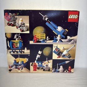 Vintage 1979 LEGO Space 483 Alpha-1 Rocket Base Almost  Complete OG Box & Manual