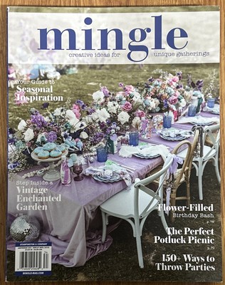 Mingle Creative Ideas for Unique Gatherings Magazine January February March 2023