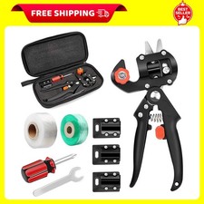 2-In-1 Garden Grafting Tools Pruner Kit, V-Graft Omega-Graft and U-Graft, Plant