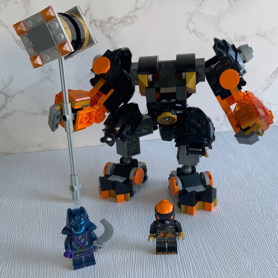 LEGO Ninjago Cole's Elemental Earth Mech 71806 Mech only No Minifigures VGC, photo 2 of 5
