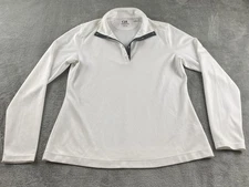 Cutter & Buck Men’s L. Shirt White Long Sleeves Snap Buttons C40