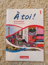 À toi ! 1 Grammatikheft Französisch neu unbenutzt