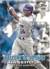 2022 Topps Ken Griffey Jr Welcome to the Show SP Seattle Mariners HOF