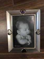 Elsal Baby Photo Album - Silver 4.5 X 3.5 Holds 37 Photos
