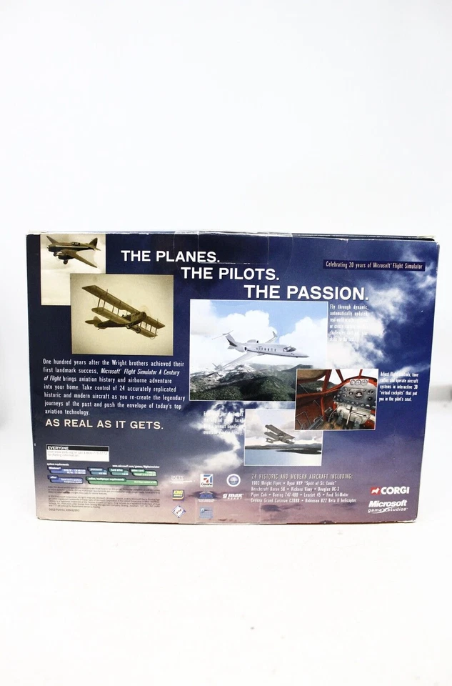 Microsoft Flight Simulator 2004: A Century of Flight (PCWindows, 2003) W/ plane+ - Image 2 of 4