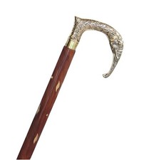 Wooden Walking Stick  Handmade Walking Stick  Wood Walking Canes  Brass Handl