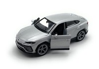 Modellauto Lamborghini Urus Suv 1:34-39 Silber Miniatur Fahrzeug