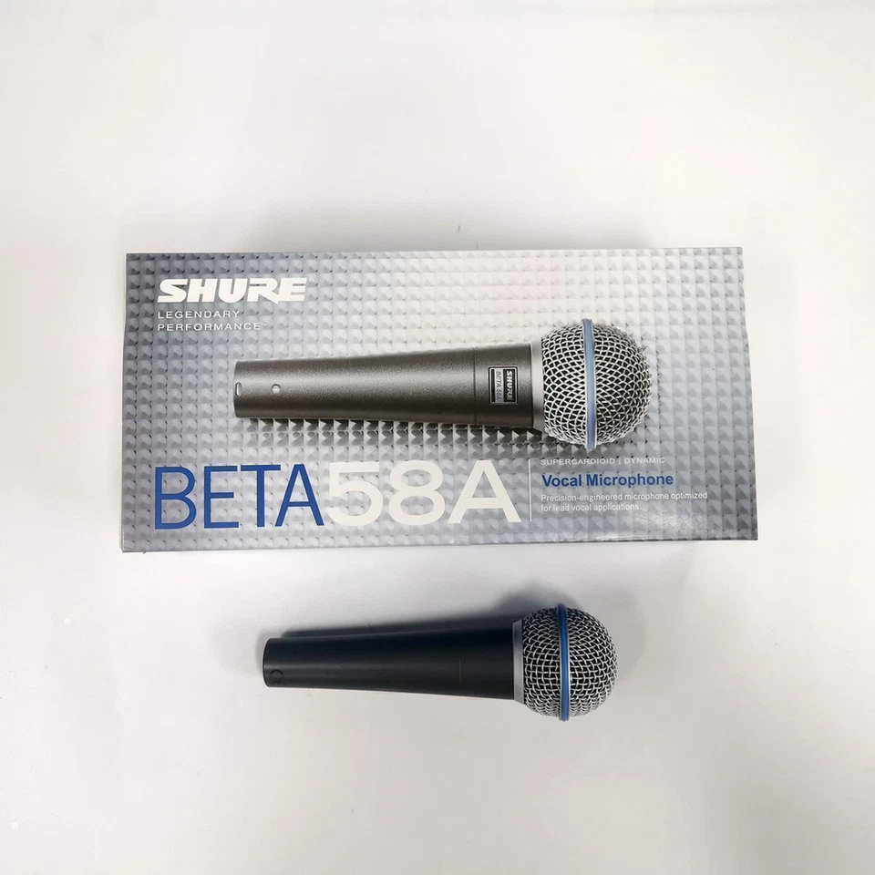 Shure BETA58A Supercardioid Dynamisches Mikrofon Gesangsmikrofon Kabelgebundenes - Bild 3 von 3
