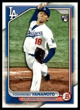 2024 Bowman Yoshinobu Yamamoto Rookie Los Angeles Dodgers #36