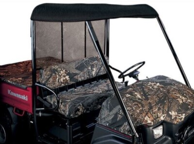 Moose Utility Soft Roof Top Black Kawasaki Mule 2500 3000 4000 3010 2510 4010