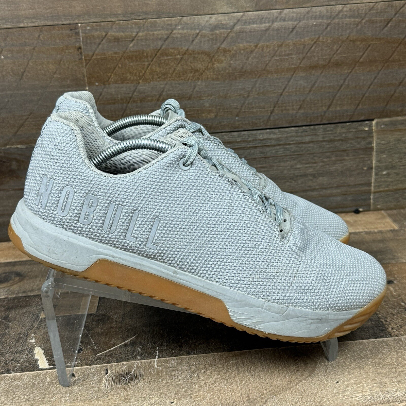 NOBULL Impact In Artic Gum Shoes Sneakers Men’s Size US 12 Gray image 4