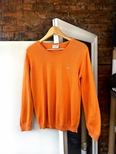 Men s Sweatshirt Lacoste Made In France Orange Size: M