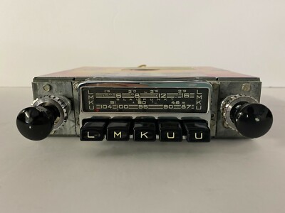 Porsche Blaupunkt Frankfurt Am Fm One Piece Case Early 911 Late 356 Very Rare Ebay