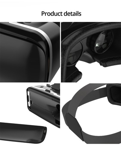 casque VR Smartphone réalité virtuelle vue 3D casque audio sunround intégré - Photo 16 sur 19