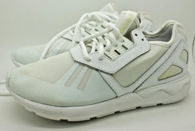 Adidas Original Tubular Runner Womens Triple White Running Shoes Sneaker  NEW