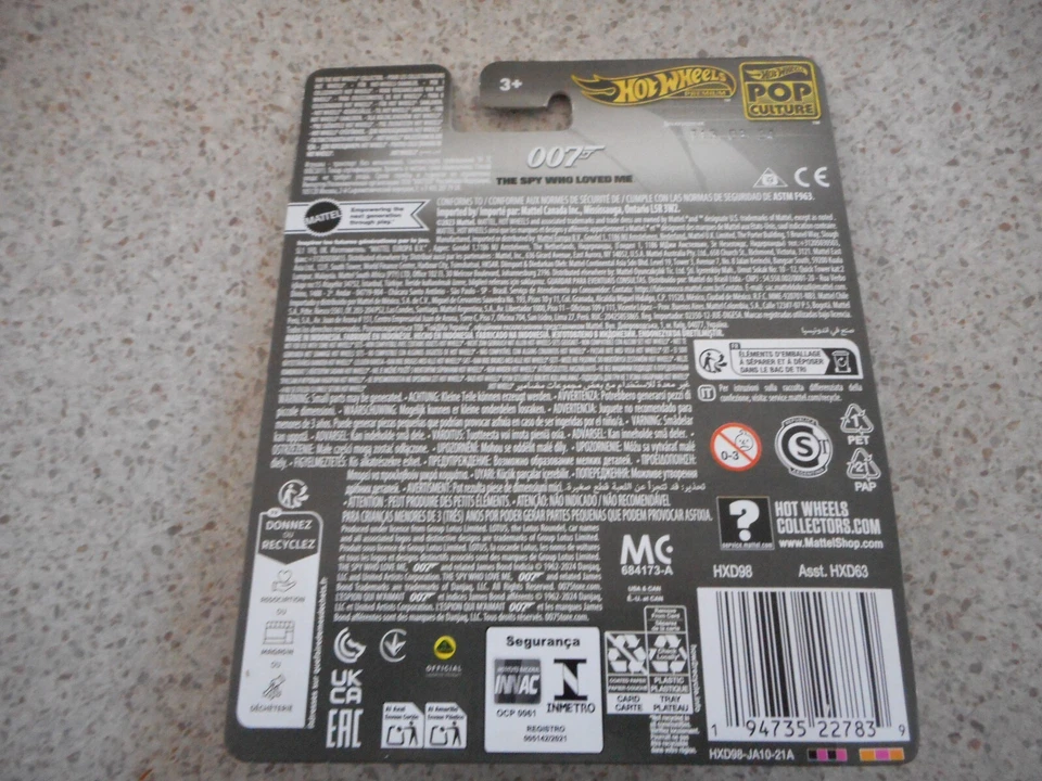 JUEGO HOT WHEELS PREMIUM POP CULTURE HXD63 007 LOTUS EDPRIT S1 Foto 4 de 4