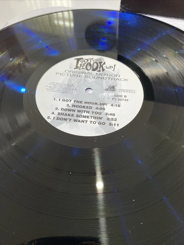 I GOT THE HOOK-UP! SOUNDTRACK (VINYL 2LP) 1998 RARE! JAY-Z, Master P Near Mint - Image 3 of 4
