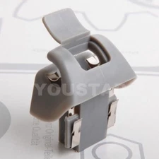 Sun Visor Mount Clip Holder 1xR GREY for Mercedes Benz R129 SL500 Sl