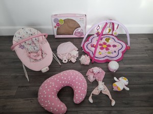 large baby bouncer chair