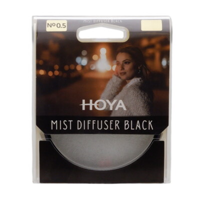 HOYA Mist Diffuser Black 0.5 Filter 49,52,55,58,62,67,72,77,82mm, Effektfilter