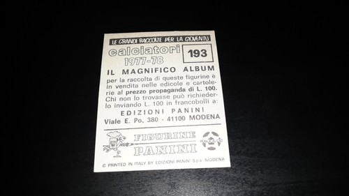 1977-78 MILAN Calciatori Panini 1978 SCEGLI *** figurina con velina *** - Imagen 31 de 37