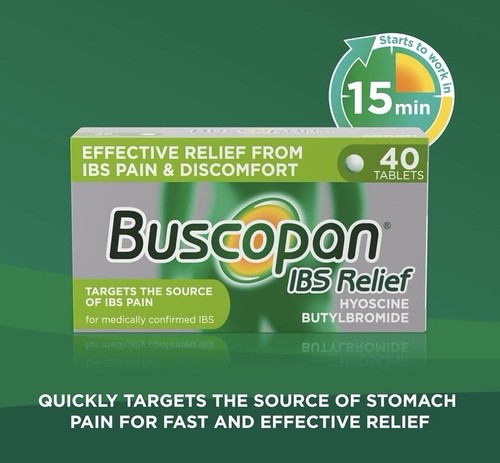 Buscopan IBS Relief 40 Tablets - Picture 2 of 8