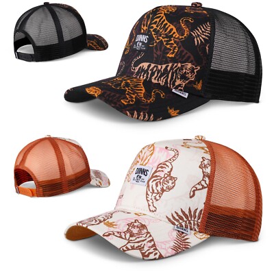 DJINNS Aloha Tiger Trucker Cap - Mütze Hut Hat Meshcap Basecap Cappy Caps Neu