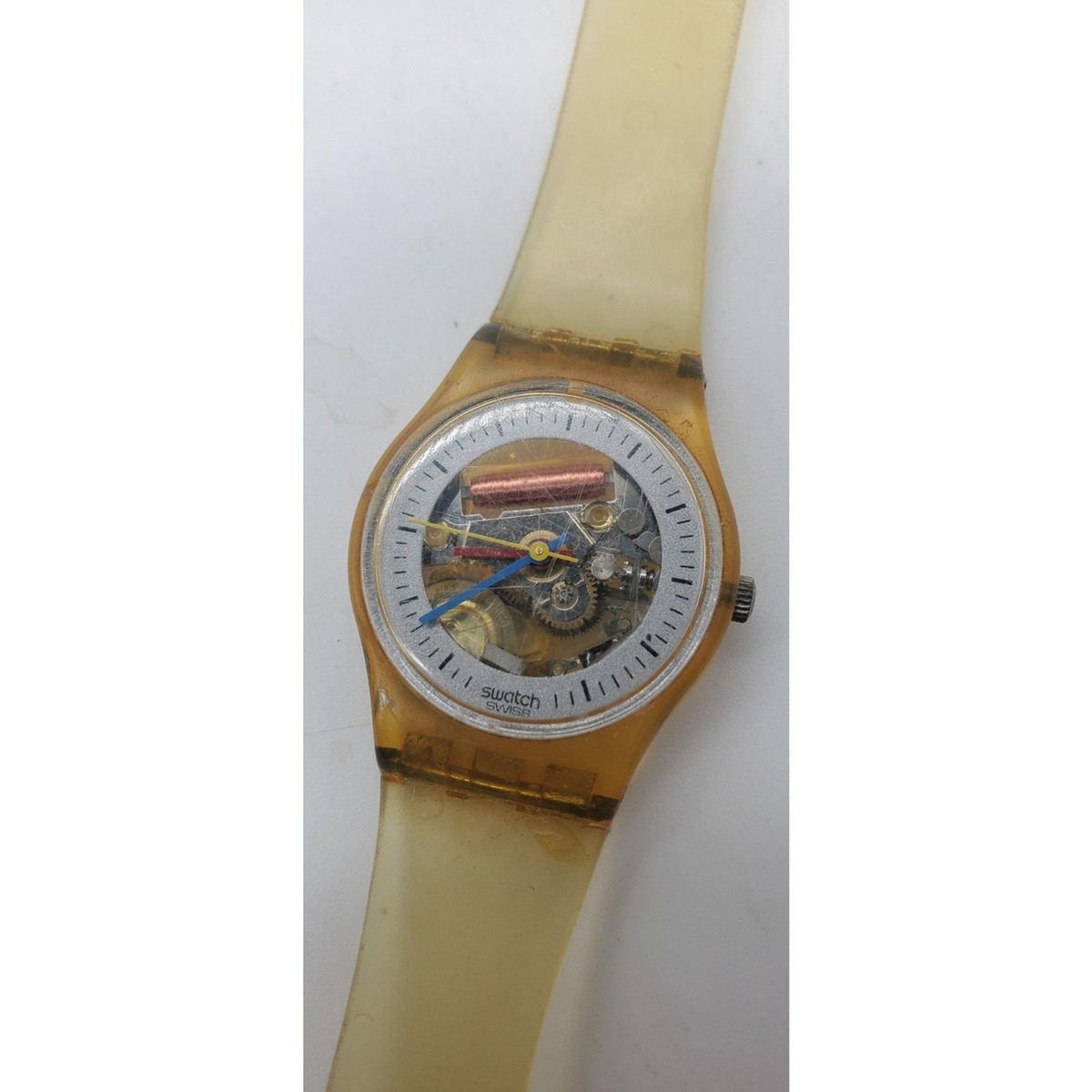 【極美品】swatch スウォッチ JELLY FISH GK100スケルトン 極美品】swatch スウォッチ JELLY FISH GK100スケルトン 【公式通販】
