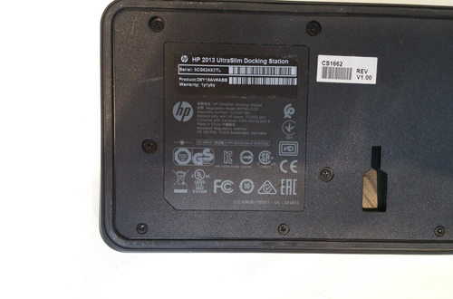 Docking Station (D9Y19AV) HP 2013 UltraSlim - Charger Included - Picture 5 of 5