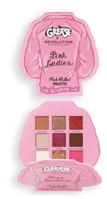 Grease Pink Ladies Pink Rebel Jacket Shaped  Eyeshadow Palette Revolution