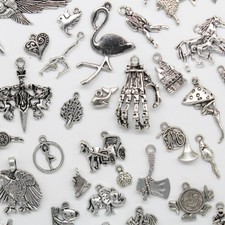 Wholesale Jewelry Charms Pendants DIY For Bracelet Earrings Necklace 77 Styles