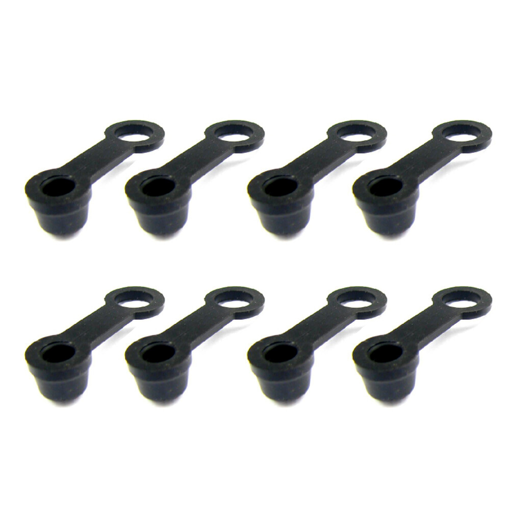 Bleed Valve Dust Covers,Brake Caliper Bleeder Screw,4X Brake Bleeder Screw,Brake Bleeder Screw Dust Cover,Black Rubber Brake Bleed Nipple Grease Dust Cover 8mm Motorcycle Motorbike - View #4