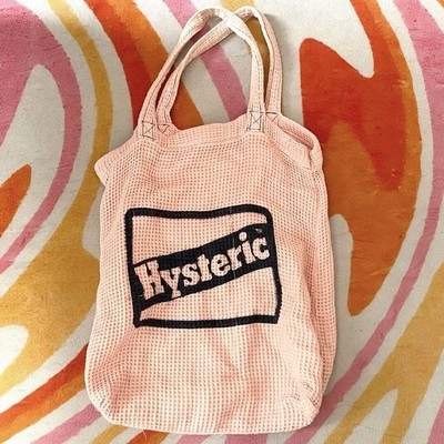 Hysteric Glamour Women Waffle Tote Bag Limited Edition Rare Model