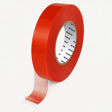 Red Liner Toupee Tape 1" x 108 Ft  Hairpiece Wig Adhesive Strong Hold Tape 1 ea