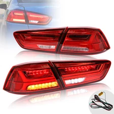 VLAND Pair LED Tail Lights For 2008-2017 Mitsubishi Lancer EVO Plug and Play