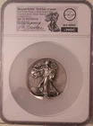 2025 5oz Silver Eagle Beyond High Relief NGC MS70 M. Gaudioso Signed #1449/2025