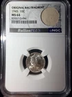 Bullion Plus 1945 MERCURY DIME NGC MS64 - With Original Bag Fragment
