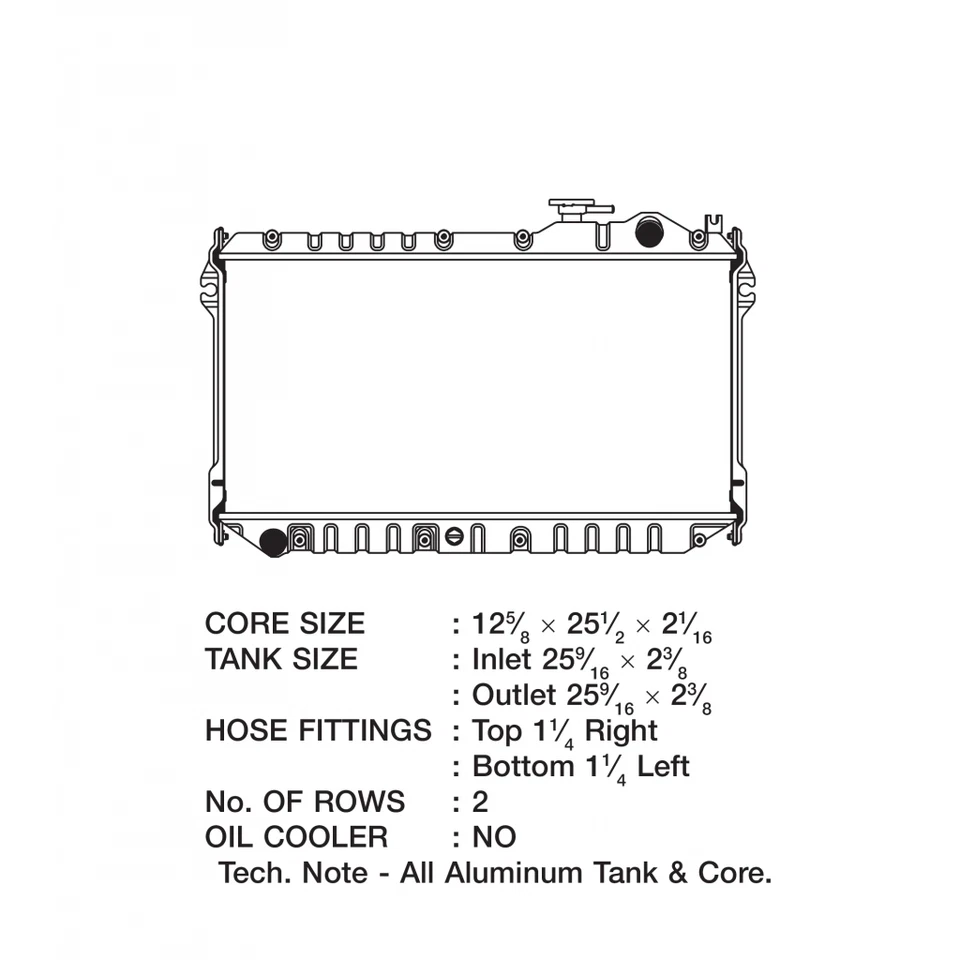 CSF For Mazda Miata 1990-1997 Radiator Foto 2 de 4