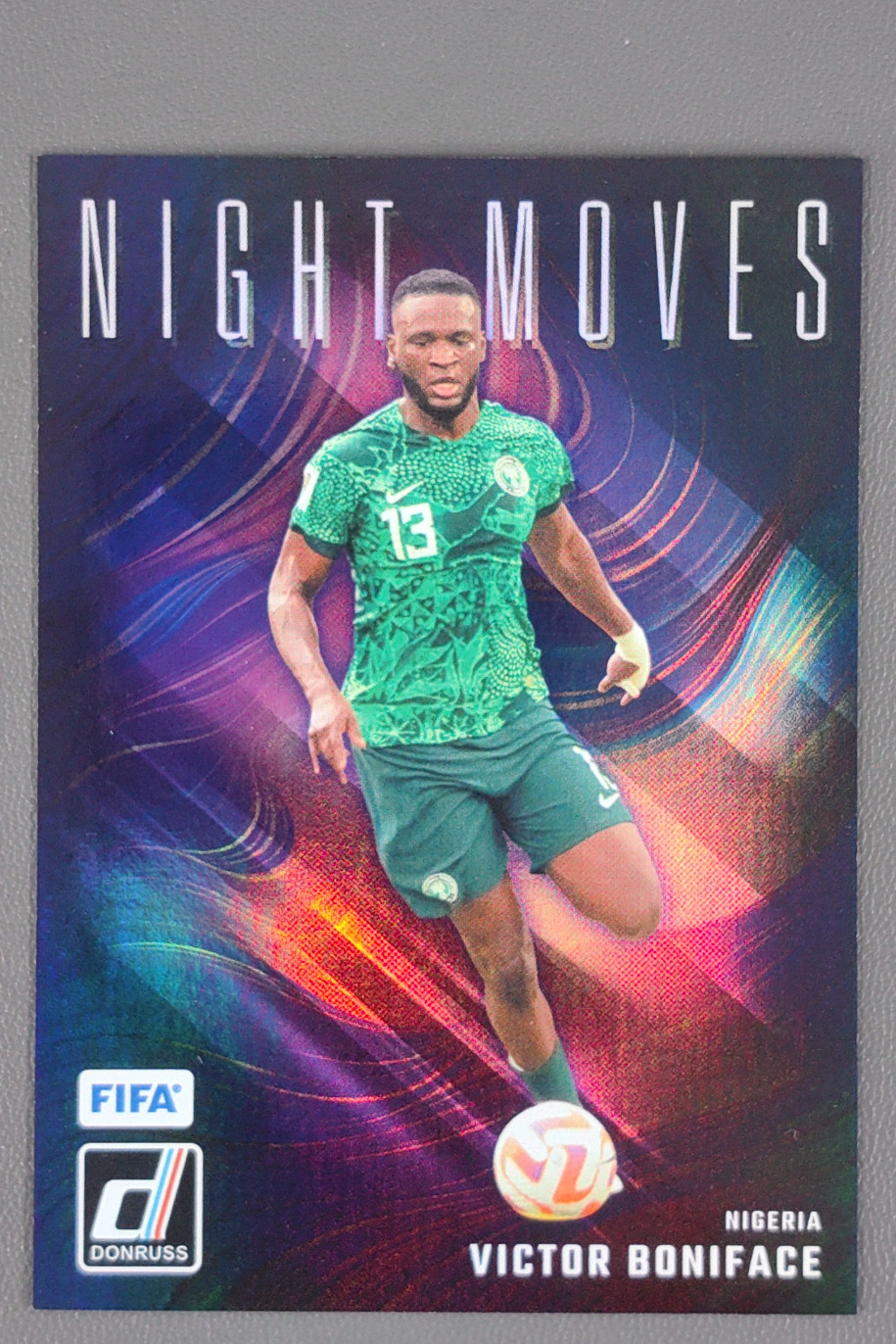 2024-25 Panini Donruss FIFA Victor Boniface Night Moves #8