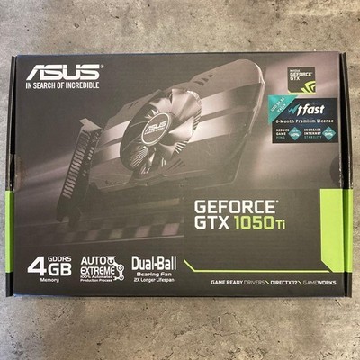 ASUS Geforce GTX 1050 Ti 4GB Gaming Card | eBay