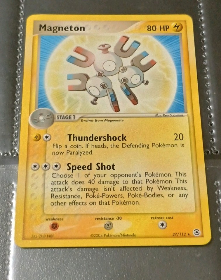 Magneton - 27/112 - FireRed & LeafGreen - Pokemon TCG