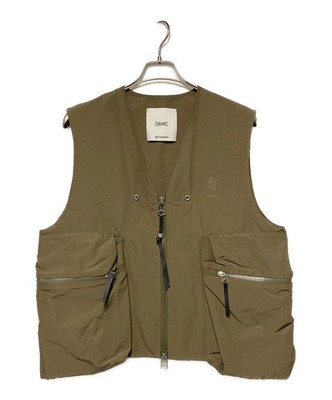 Authentic OAMC × GOLDOWIN Cotton Nylon Vest 2 Khaki Men GL15705MC #1389