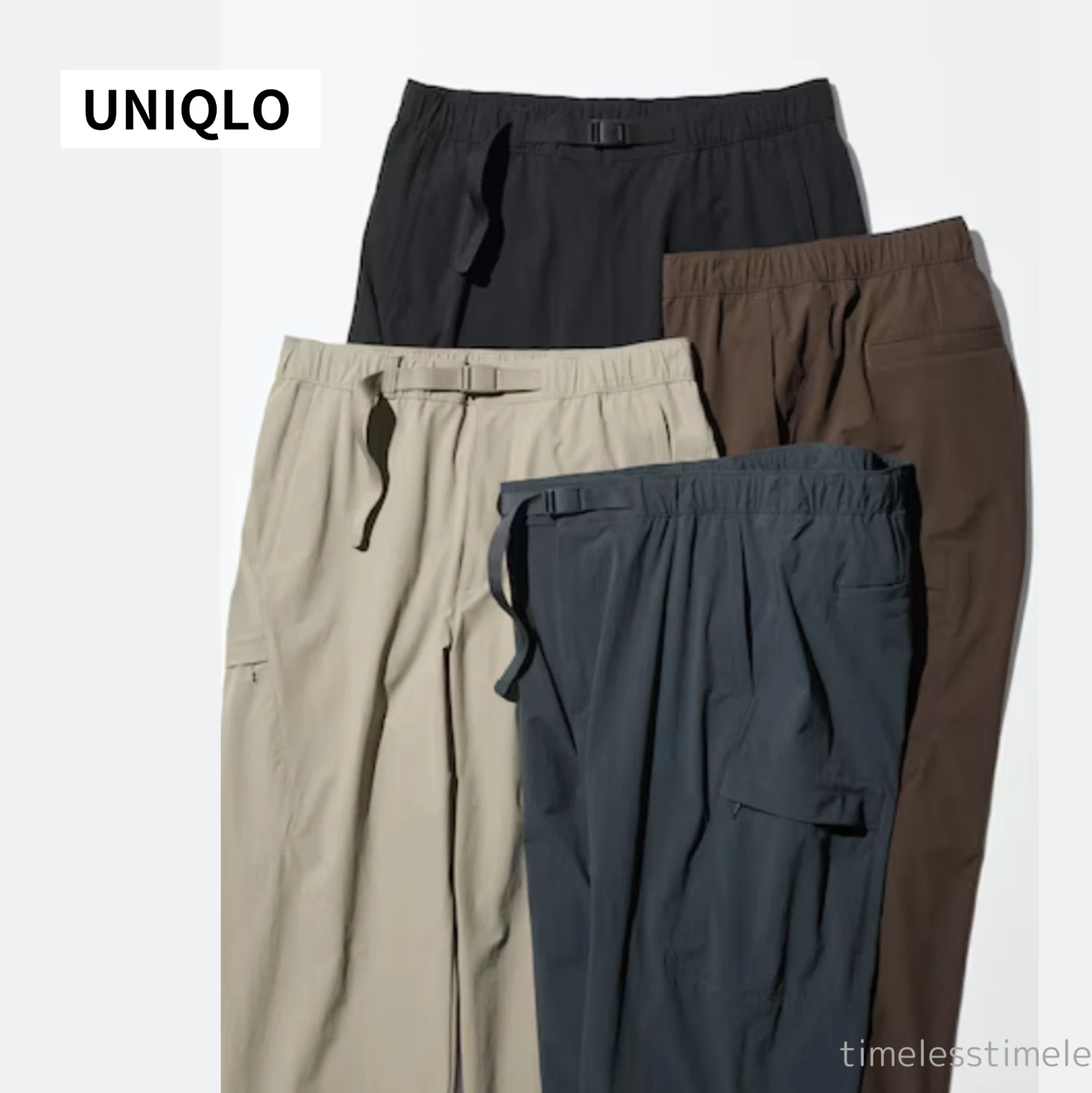 UNIQLO Geared Pants Black Gray Brown Beige Stretch Tapered Men UNISEX New Japan
Opens in a new windo