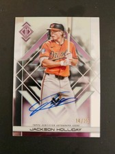 2025 Topps Transcendent Jackson Holliday Auto /25 #TAIC-JH Orioles On Card