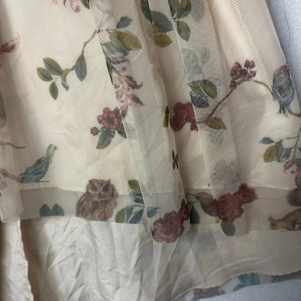 Disney Blancanieves Colección Lauren Conrad Vestido Floral Talla 10 Cinturón Red Foto 3 de 4