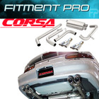 CORSA 14143 Sport Cat Back Exhaust System For 1998 2002 Chevy Camaro SS/Z28